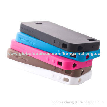 G Fashionable Factory Silicone Mobile Phone Cases, Various Designs Available, Easy to Clean